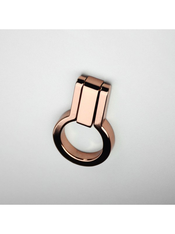Puxador Zen Design Antique - Rose Brilhante